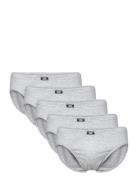 Jbs 5-Pack Mini Slip Gots. Underbukser Y-frontunderbukser Grey JBS