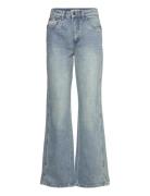 Kathagz Hw Straight Jeans Bottoms Jeans Straight-regular Blue Gestuz