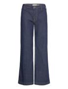 Noos-Gilly French Jeans Wash Vienna Bottoms Jeans Wide Blue Pieszak