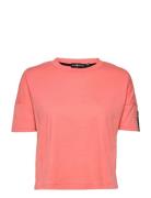 W Race Tee Sport T-shirts & Tops Short-sleeved Pink Sail Racing