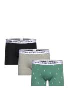 Classic Stretch-Cotton Trunk 3-Pack Boksershorts Grey Polo Ralph Laure...