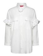 Flowercras Shirt Tops Shirts Long-sleeved White Cras