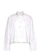 Shirt Tops Shirts Long-sleeved White Sofie Schnoor