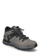 Sprint Trekker Mid Lace Up Waterproof Sneaker Medium Grey Nubuck Høye ...