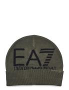 Beanie Hat Accessories Headwear Beanies Khaki Green EA7