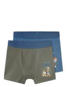 Nmmsandro Pawpatrol 2P Boxer Cplg Undertøy Khaki Green Name It