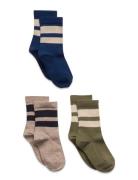 Anker Socks - 3-Pack Socks & Tights Socks Green Mp Denmark