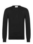 Bs Uranus Regular Fit Knitwear Tops Knitwear V-necks Black Bruun & Ste...