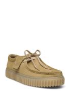 Torhill Lo G Semskede Boots Snøresko Beige Clarks