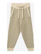 Alon Multi Pant Bottoms Trousers Beige Fliink