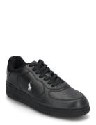 Masters Court Leather Sneaker Lave Sneakers Black Polo Ralph Lauren