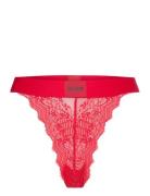 Brief Lace Stringtruse Undertøy Red HUGO