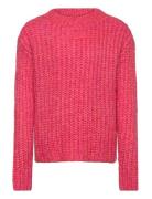 Kogl L/S Multi Melange Knt Tops Knitwear Pullovers Pink Kids Only