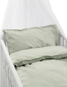 2-Dels Set Humble Gul Spjälsäng Home Sleep Time Bed Sets Green Borganä...