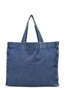 Bag Shopper Denim Shopper Veske Blue Lindex