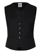 Dacy - Classic Wool Blend Vest Black Day Birger Et Mikkelsen