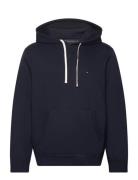 Essential Fleece Hoody Tops Sweat-shirts & Hoodies Hoodies Navy Tommy ...