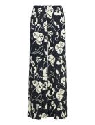 Eranto Nokturno Bottoms Trousers Wide Leg Black Marimekko