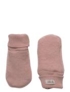 Mittens Wool Fleece 2-Layer Accessories Headwear Balaclava Pink Huttel...