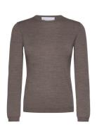 Lr-Ismaila Tops Knitwear Jumpers Brown Levete Room