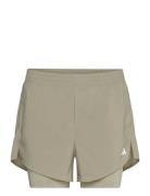 W Min 2In1 Sho Sport Shorts Sport Shorts Green Adidas Performance