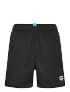 Boys' Beach Boxer Solid R Fluo Red-Water Sport Swimshorts Black Arena