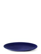 Rhombe Color Ovalt Serveringsfad 35X26.5 Mørk Blå Home Tableware Plate...