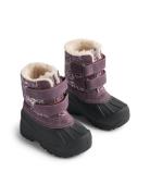 Winterboot Thy Vinterstøvletter Med Borrelås Purple Wheat