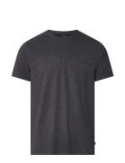 Travis Organic Cotton Tee Tops T-shirts Short-sleeved Grey Lexington C...