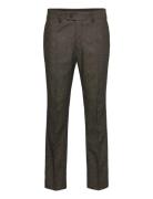 Slim D Gal Suit Pants Bottoms Trousers Formal Brown GANT