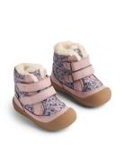 Winterboot Daxi Tex Vinterstøvletter Med Borrelås Pink Wheat