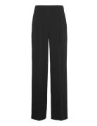 Kamille 3 Trousers Bottoms Trousers Wide Leg Black Andiata