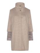 Coat Wool Ulljakke Jakke Beige Gerry Weber Edition