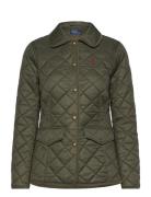 Quilted Barn Jacket Vattert Jakke Khaki Green Polo Ralph Lauren