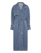 Delilah Trench Coat Kåpe Blue Baum Und Pferdgarten