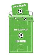 Bed Linen Nb 2362 Football Green - 140X200, 60X63 Cm Home Sleep Time B...