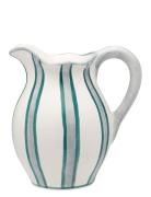 Powder Striped Jug Home Tableware Jugs & Carafes Water Carafes & Jugs ...