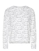 Liam - Sweatpyjama Shirt Topp White Etam