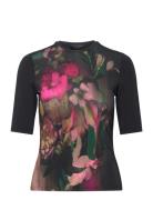 Floene Tops T-shirts & Tops Short-sleeved Black Ted Baker London