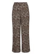 Rkelif Mw Trousers Bottoms Trousers Brown Rosemunde Kids