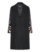 Coat Cracovia Ullfrakk Frakk Black Desigual