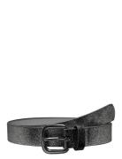 Kogmadeline Shiny Pu Jeans Belt Acc Belte Black Kids Only