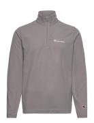 Half Zip Top Tops Sweat-shirts & Hoodies Sweat-shirts Grey Champion