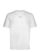 T-Shirt Regular Tops T-shirts Short-sleeved White Replay