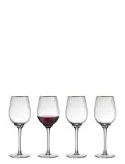 Rødvinsglas Palermo Gold 40 Cl 4 Stk. Home Tableware Glass Wine Glass ...