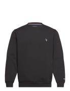 Kuno Reg Cw Uspa M Sweat Tops Sweat-shirts & Hoodies Sweat-shirts Blac...