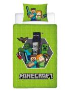 Minecraft Bedding Home Sleep Time Bed Sets Multi/patterned Björna