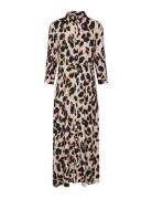 Yassavanna Long Shirt Dress S. Maxikjole Festkjole Multi/patterned YAS