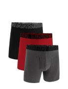 Ua Performance Cotton - Solid 6 In 3Pk Boksershorts White Under Armour