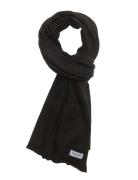 Big Classic Scarf Skjerf Black Davida Cashmere